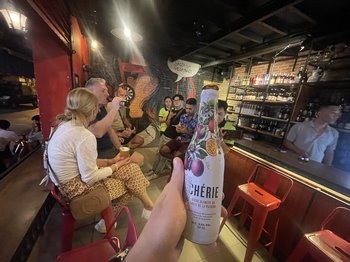 Saigon Night Craft Beer and Street Food Tour by Vespa